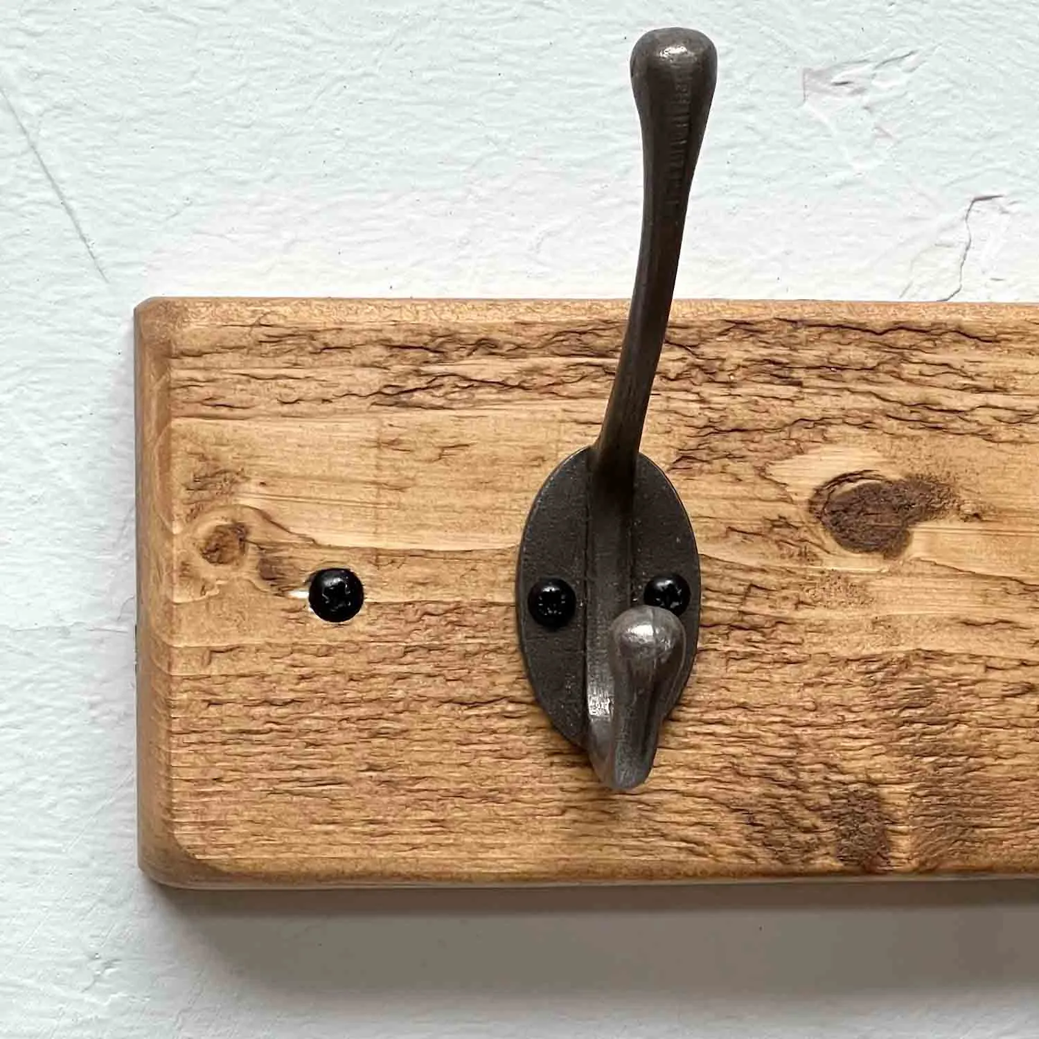 Wooden Coat Rack | Vintage Hooks