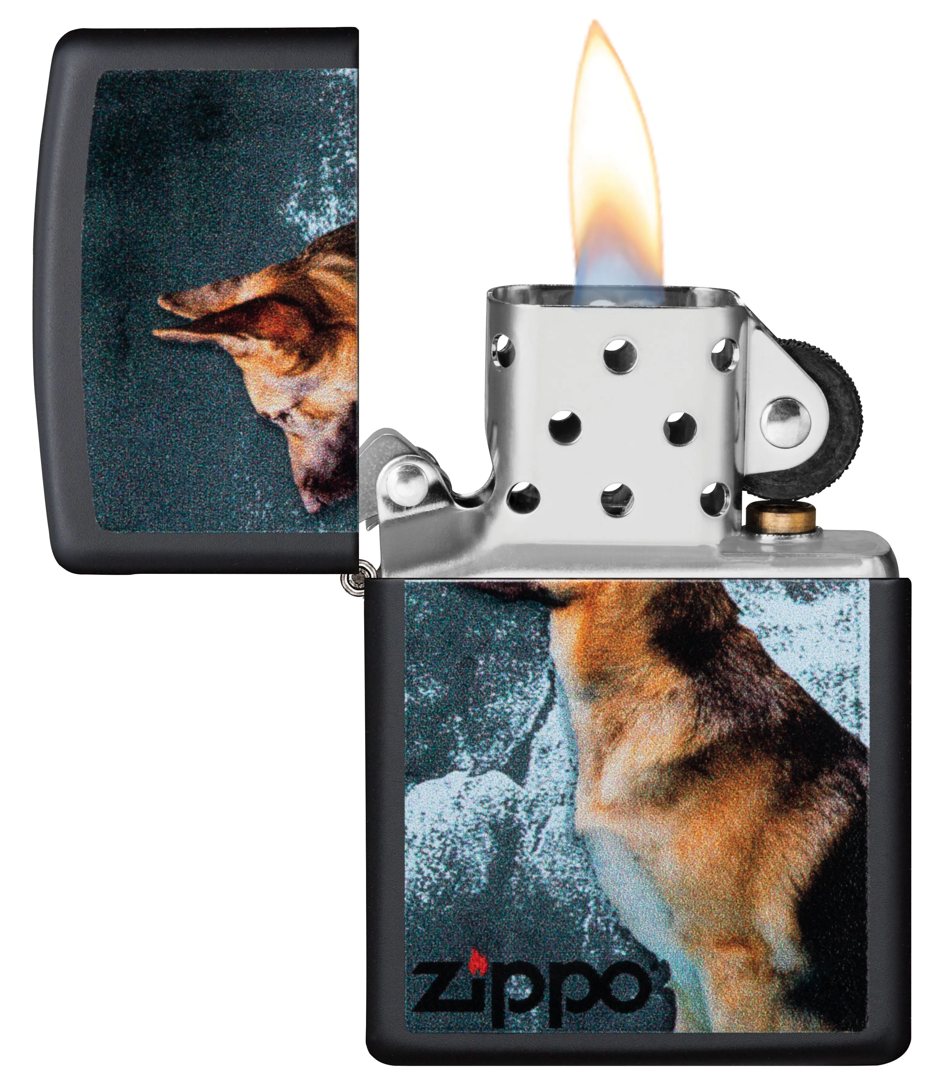 Zippo German Shepard Design