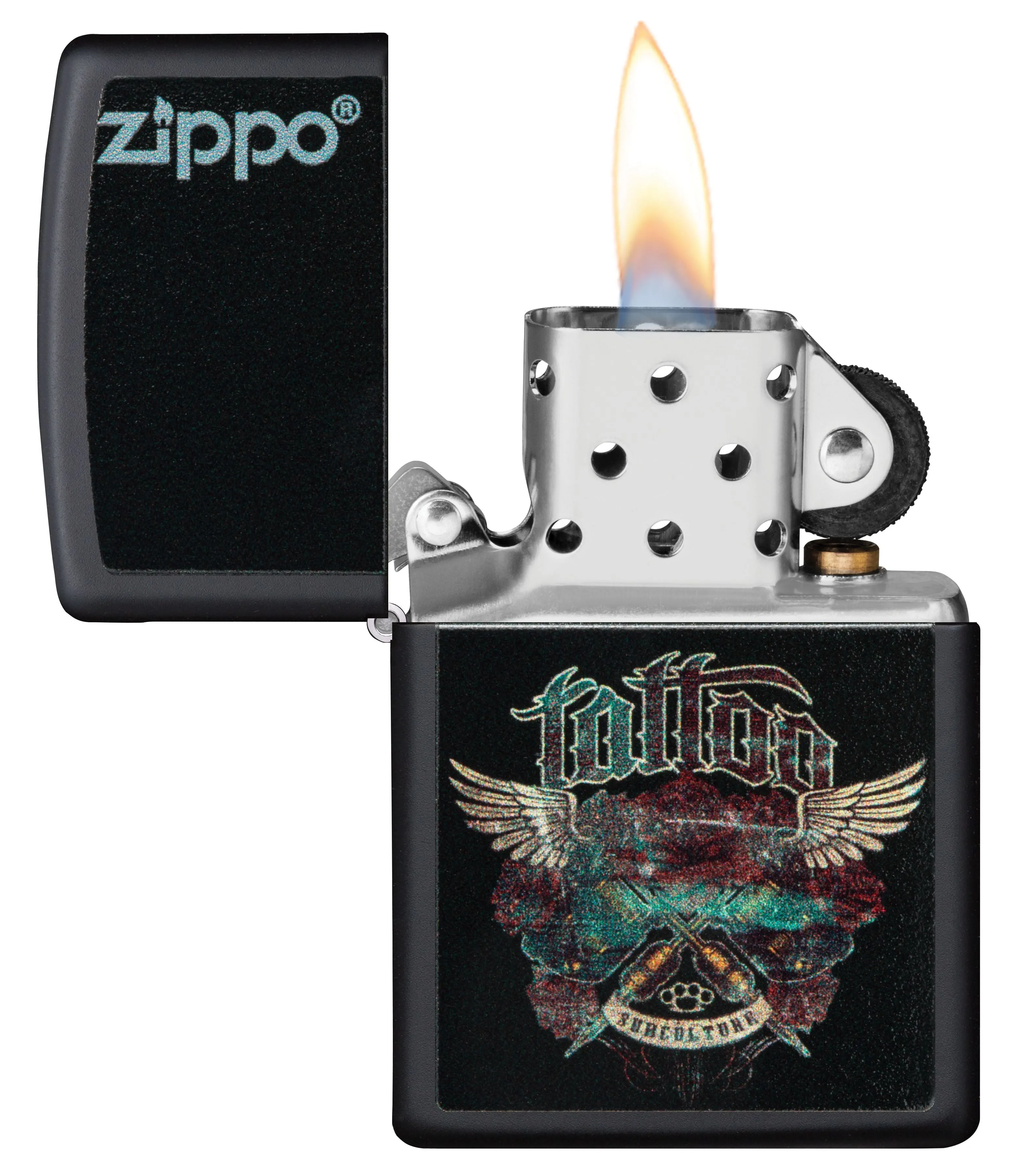 Zippo Tattoo Design