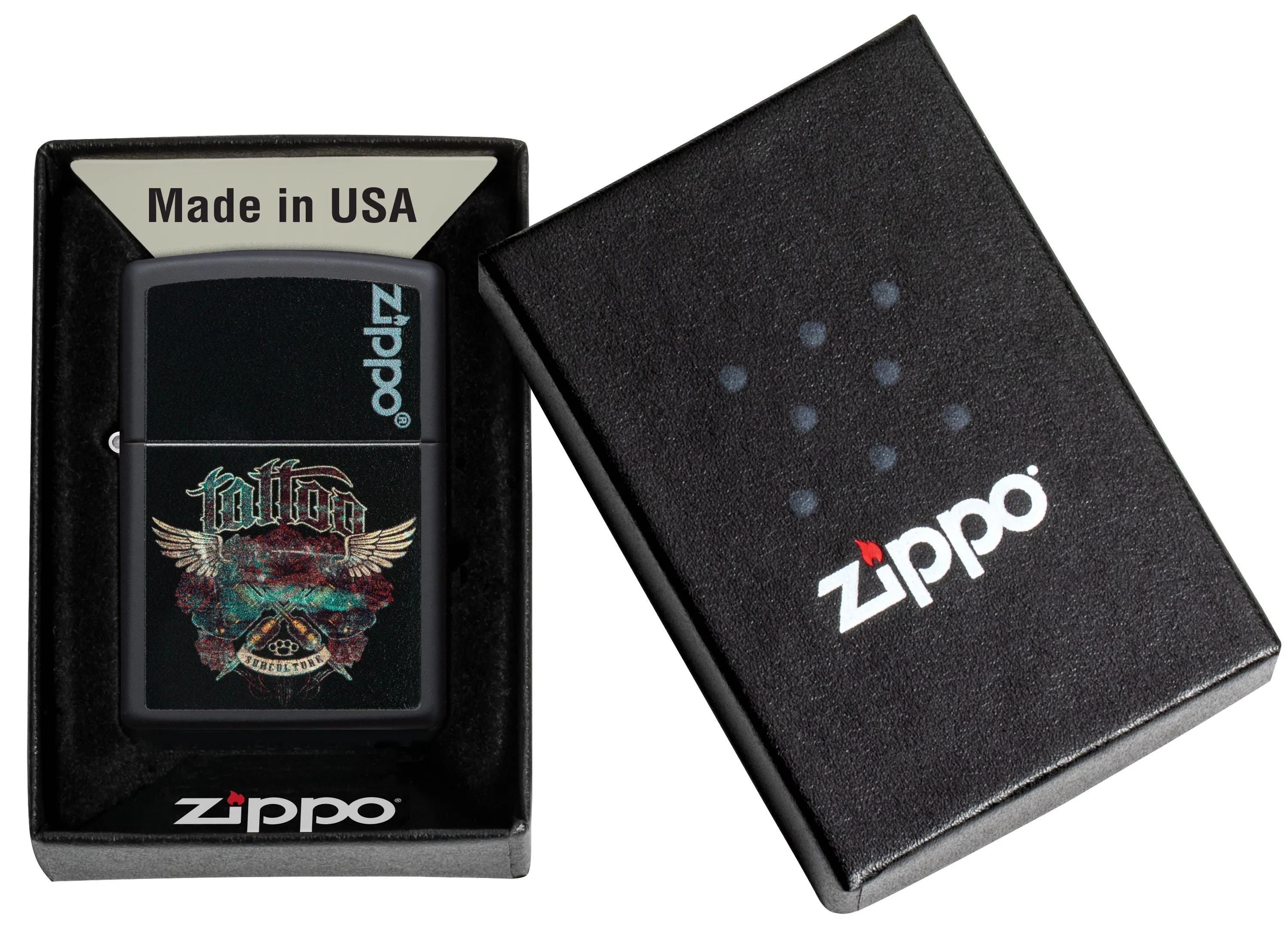 Zippo Tattoo Design